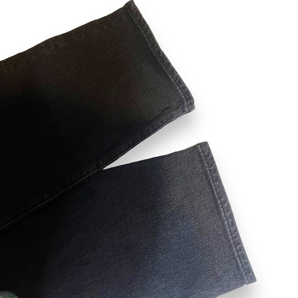 Madewell The Hi Rise Slim Boyjeans Size 32 Black Denim NWT - Picture 7 of 9